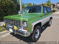 Chevrolet Blazer delivered to San Diego, California - car shipping from Los Gatos, California