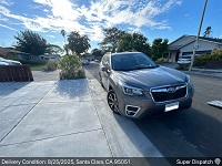 Subaru Forester after delivery to Santa Clara,  CA 95051