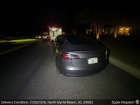 Tesla Model 3 delivered to North Myrtle Beach, South Carolina - car shipping from Morristown, New Jersey