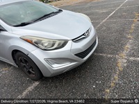 Hyundai Elantra delivered to Virginia Beach, Virginia - car shipping from San Diego, California