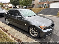 BMW 3 Series car shipping from Baxter, MN 56401 to Hollins Clg, VA 24019 - successfully delivered