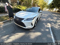Lexus RX after delivery to  Atlanta,  GA 30324