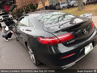 Mercedes-Benz E-Class after delivery to Jamaica,  NY 11432