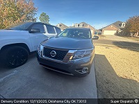Nissan Pathfinder car shipping from Greensboro, NC 27410 to Edmond, OK 73013 - successfully delivered