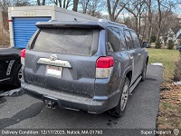 Toyota 4Runner car shipping from Santa Monica, CA 90405 to Natick, MA 01760 - successfully delivered