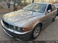 BMW 5 Series car shipping from Plano, TX 75093 to Norwich, CT 06360 - successfully delivered