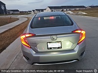 Honda Civic car shipping from San Diego, CA 92108 to Hamburg Township, MI 48189 - successfully delivered