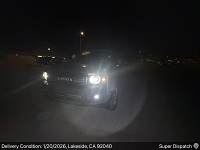 Toyota Land Cruiser car shipping from Evansville, IN 47715 to Lakeside, CA 92040 - successfully delivered