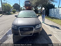 Audi A3 car shipping from Flushing, NY 11369 to Olympia Heights, FL 33165 - successfully delivered