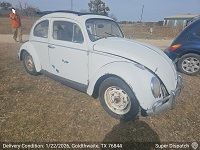 Volkswagen New Beetle car shipping from Kenwood, CA 95452 to Goldthwaite, TX 76844 - successfully delivered