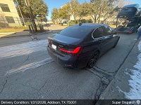 BMW 3 Series car shipping from Bealeton, VA 22712 to Addison, TX 75001 - successfully delivered