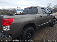 Toyota Tundra car shipping from Maysville, KY 41056 to Russellville, AR 72802 - successfully delivered