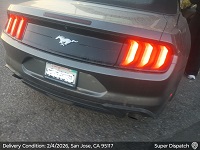 Ford Mustang car shipping from Seattle, WA to San Jose, CA - successfully delivered