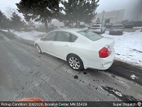 INFINITI M car shipping from Minneapolis, MN 55429 to Chicago, IL - successfully delivered