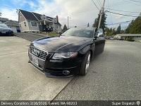 Audi S4 car shipping from Pullman, WA 99163 to Everett, WA 98203 - successfully delivered