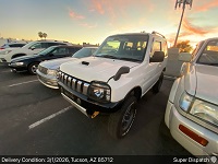 Suzuki Samurai car shipping from Wilmington, CA 90744 to Tucson, AZ 85712 - successfully delivered