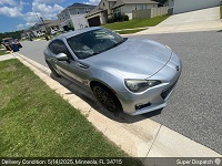 Subaru BRZ car shipping from Santa Rosa, CA 95403 to Minneola, FL 34715 - successfully delivered
