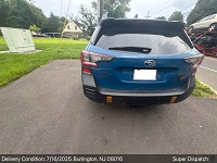 Subaru Outback after delivery to Burlington,  NJ 08016