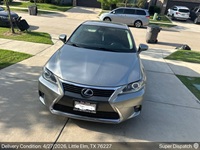 Lexus CT delivered to Aubrey, Texas - car shipping from San Jose, California