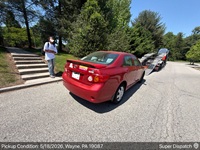 Toyota Corolla auto transport pickup in Villanova, Pennsylvania before shipping to Houston, Texas