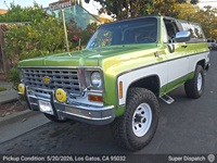 Chevrolet Blazer auto transport pickup in Los Gatos, California before shipping to San Diego, California