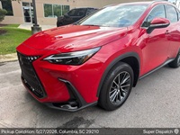 Lexus NX auto transport pickup in Columbia, South Carolina before shipping to Beachwood, Ohio