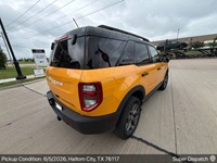 Ford Bronco auto transport pickup in Haltom City, Texas before shipping to Farmington Hills, Michigan