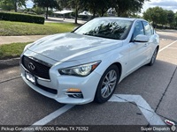 INFINITI Q50 auto transport pickup in Richardson, Texas before shipping to Cupertino, California