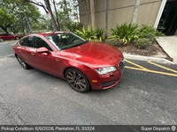 Audi A7 auto transport pickup in Plantation, Florida before shipping to Jacksonville, Florida