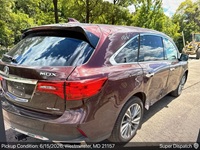 Acura MDX auto transport pickup in Dundalk, Maryland before shipping to Baltimore, Maryland