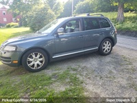Volkswagen Touareg auto transport pickup in Sugar Hill, New Hampshire before shipping to Dillon, South Carolina