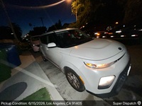 Kia Soul auto transport pickup in Van Nuys, California before shipping to Oakland, California