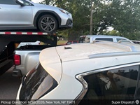 INFINITI QX60 auto transport pickup in Brooklyn, New York before shipping to San Bernardino, California