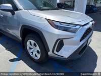 Toyota RAV4 auto transport pickup in Manhattan Beach, California before shipping to Dublin, California