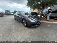 Maserati Quattroporte auto transport pickup in Fort Myers, Florida before shipping to Austin, Texas