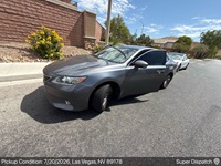 Lexus ES auto transport pickup in Las Vegas, Nevada before shipping to Frisco, Texas