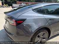 Tesla Model 3 auto transport pickup in Morristown, New Jersey before shipping to North Myrtle Beach, South Carolina