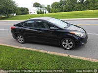Hyundai Sonata auto transport pickup in Philadelphia, Pennsylvania before shipping to Detroit, Michigan