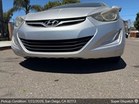 Hyundai Elantra auto transport pickup in San Diego, California before shipping to Virginia Beach, Virginia