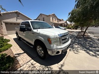 Ford F-150 auto transport pickup in Omaha, Nebraska before shipping to Gilbert, Arizona