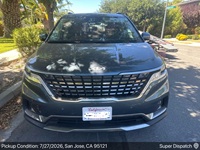 Kia Carnival auto transport pickup in San Jose, California before shipping to Renton, Washington