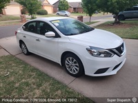 Nissan Sentra auto transport pickup in Edmond, Oklahoma before shipping to Framingham, Massachusetts