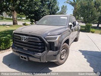 Toyota Tundra auto transport pickup in Bakersfield, California before shipping to Hamtramck, Michigan
