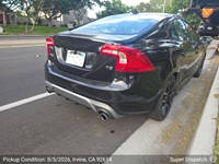 Volvo S60 auto transport pickup in Irvine, California before shipping to Cambridge, Massachusetts