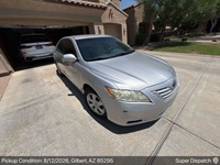 Toyota Camry auto transport pickup in Gilbert, Arizona before shipping to Sugar Land, Texas