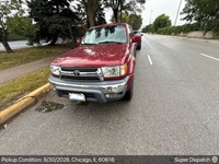 Toyota 4Runner auto transport pickup in Chicago, Illinois before shipping to Cerritos, California