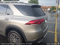 Mercedes-Benz GLE auto transport pickup in Oakton, Virginia before shipping to San Jose, California