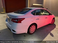 Nissan Sentra auto transport pickup in Boynton Beach, Florida before shipping to San Carlos, California