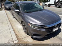 Honda Insight auto transport pickup in San Jose, California before shipping to Melbourne, Florida