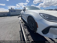 Subaru BRZ auto transport pickup in San Martin, California before shipping to Corona, California